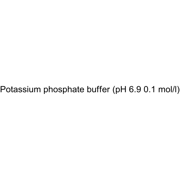 Potassium phosphate buffer (pH 6.9 0.1 mol/l)